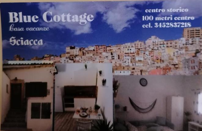 Blue Cottage Monolocale Centro Sciacca Extérieur photo